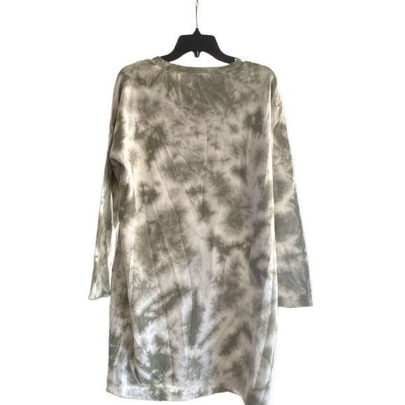 Hansoll Textile olive white French terry sleeve 15 length 34 brand New no tag - Picture 1 of 6